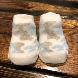 Country Kids Camo Organic Cotton Socks 0-3M